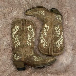 Buckle Cowboy Boots Size 9